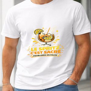 T-shirt L'Esprit C'est Sacré - Message Spirituel Minimaliste